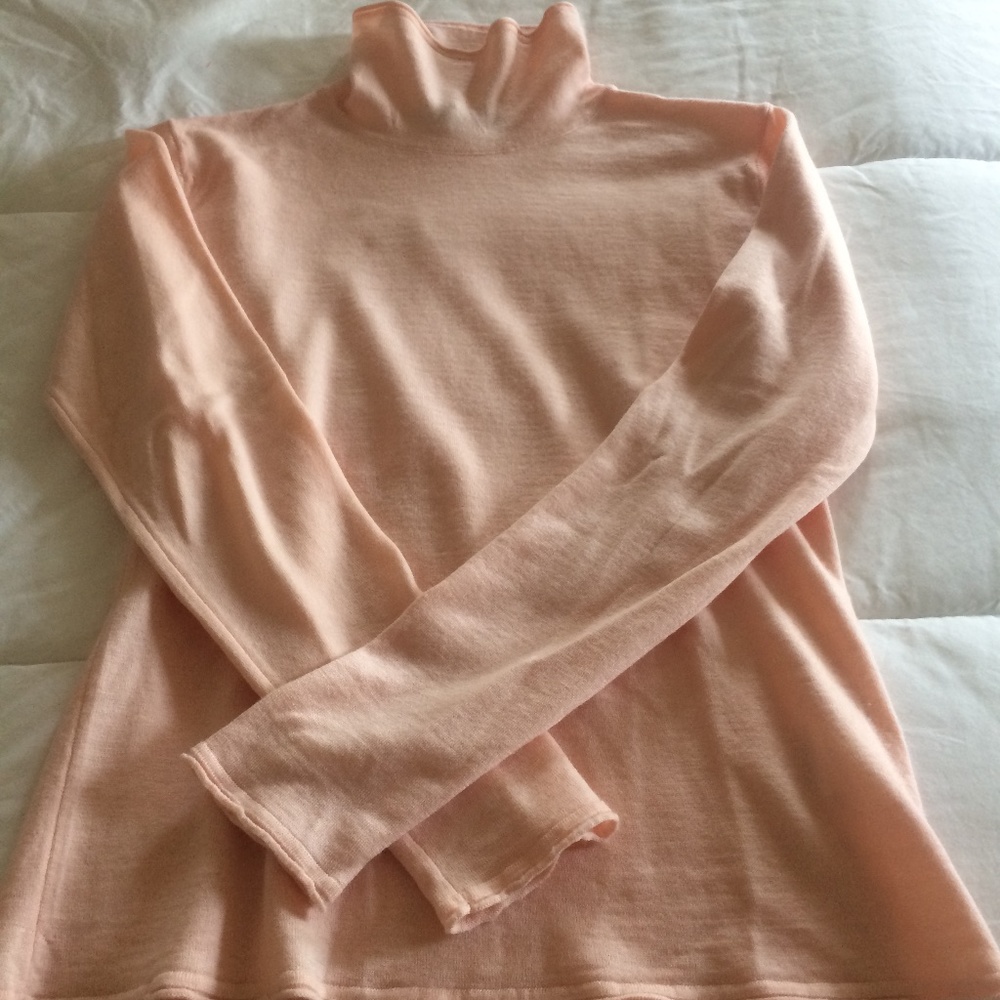 POLES Sweater, S, Merino Wool, Peach